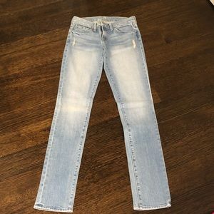 7 for all Mankind skinny leg jeans